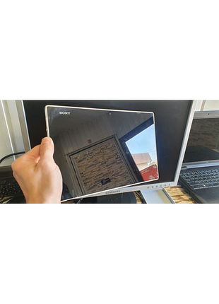 Дисплей с битым тачем орыгинал sony xperia tablet z sgp312