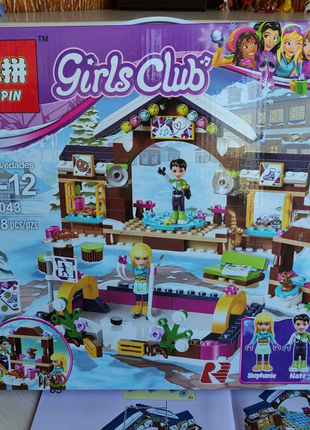 Конструктор lego friends горнолыжный курорт: каток (41322)