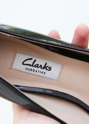 Шкіряні туфлі clarks9 фото