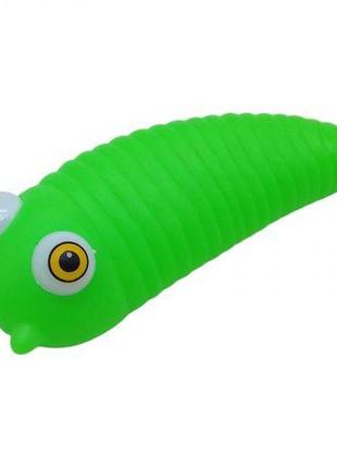 Іграшка-антистрес "popping eyes: гусениця" (зелена)