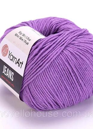 Джинс ярнарт (yarnart jeans) 72 сиреневый