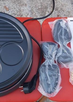 Электрогриль новый clatronic raclette grill rg31145 фото