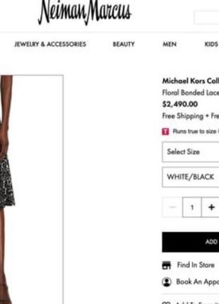 Новая шёлковая юбка  michael kors collection8 фото