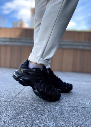 Nike air max plus tn 'black'4 фото