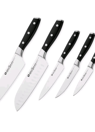 Набір кухонних ножів, набор ножей "grossman" sl2755c-ontario4 фото