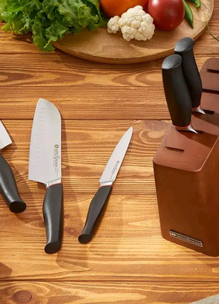 Набір кухонних ножів, набор ножей "grossman" sl3086a-bryant