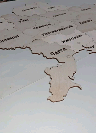 Карта україни з дерева4 фото