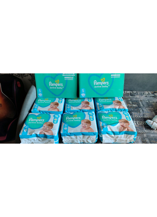 Підгузки pampers active baby