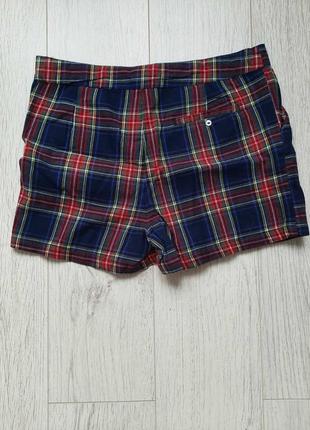 Юбка-шорты в клетку, 164 см