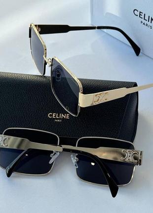 Сонцезахисні окуляри в стилі celine2 фото