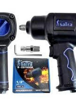 Гайковерт пневматичний satra 1/2"1500h/m"twin hammer", з ударом