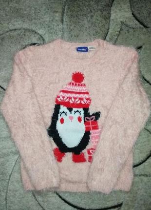 Новорічний светр травичка lupilu новорічний светр реглан джемпер2 фото