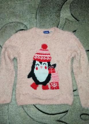 Новорічний светр травичка lupilu новорічний светр реглан джемпер3 фото