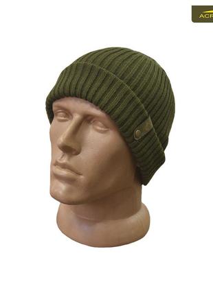 Шапка унісекс олива acropolis ошм-17