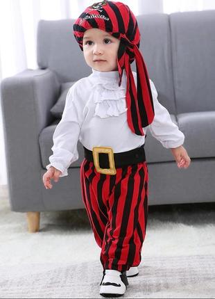 Новогодние карнавальные костюм пирата хэллоуин утренник1 фото