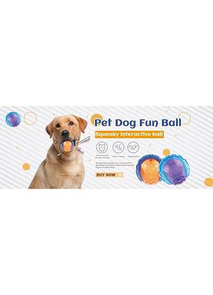 Забавный мяч для собак gigwi pet dog puppy squeaky chew toys