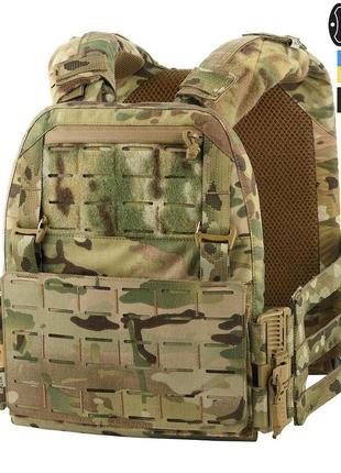 M-tac плитоноска cuirass qrs gen.ii multicam, бронежилет без плит мультикам, військова плитоноска