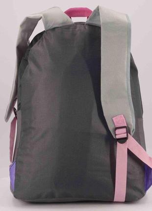 Підлітковий молодіжний рюкзак дівчинка style шкільний ofxord сірий3 фото