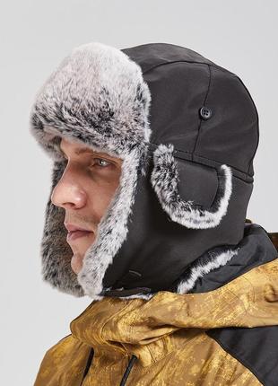 Супер стильные зимние теплые шапки-бомберы-ушанки-унисекс топ20233 фото