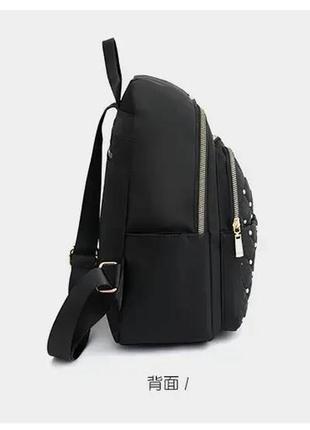 Женский рюкзак нейлоновый стильный черный pierre louis6 фото