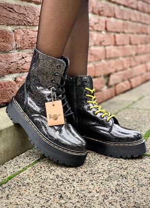 Ботинки dr. martens jadon galaxy черевики на платформе3 фото