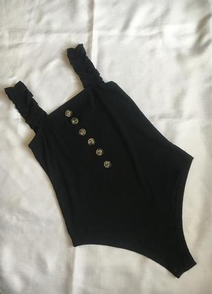 Боди в рубчик