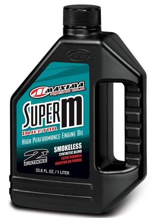 Олія моторна maxima super m injector oil (1л), 2t injector
