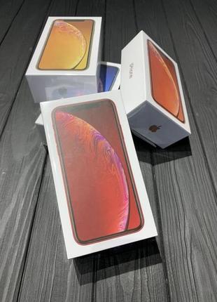 •new•iphone xr 64/128 гб •гарантія 1 рік•