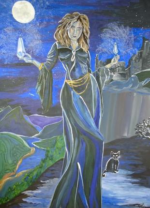 Картина "нічна відьма"