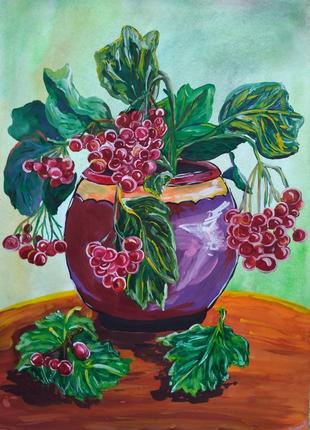 Картина "калина", 2018 рік