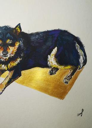 Картина "найкращий друг людини" , 2019 рік