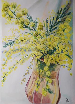 Картина "мімоза"