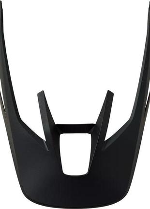 Козырек для мото шлема fox mx21 v3rs helmet visor - solids (matte black), s/m