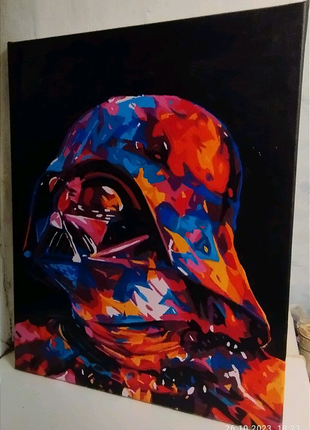 Картина акрил star wars darth vader