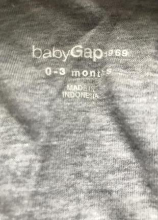Крутий демі комбінезон з капюшоном і вушками gap 0-3міс3 фото