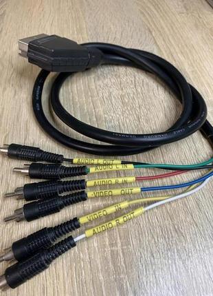 Scart кабель 6rca alda superior cable