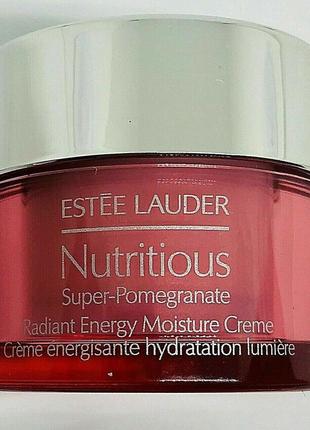 Увлажняющий крем estee lauder nutritious super-pomegranate radiant  moisture creme - скидка!