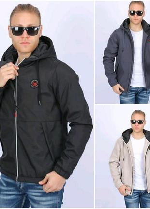 Куртка мужская river club m-xxxl арт.2010, цвет бежевый, международный размер xl, размер мужской одежды (ru)