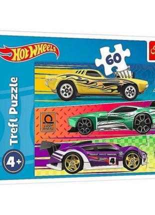 Пазл "щенячий патруль: hot wheels. перегони" (60 елем)