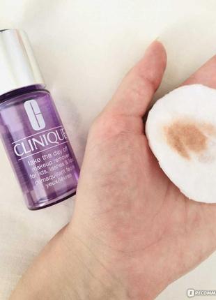 Средство для снятия макияжа clinique take the day off makeup remover for lids, lashes...