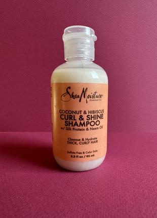 Набір засобів для кучерявого волосся - шампунь sheamoisture, лівін giovanni, маска sheamoisture2 фото