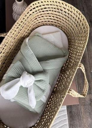 Ніжний мусліновий комплект