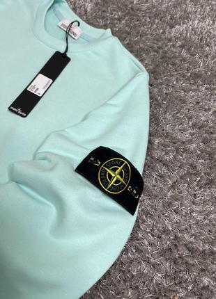 Свитшот стон айленд свитшот stone island stone island кофта stone island свитер толстовка stone island qwe4 фото