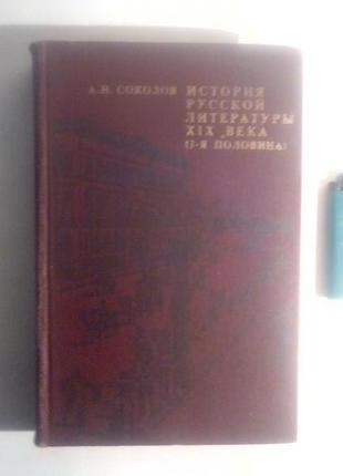 История русской литературы 19 века (1-я половина)