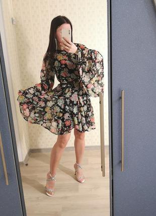 Платье asos шифоновое лёгкое