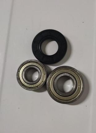 Набір підшипників 6203+6204 + сальник (25x47x10mm).indesit