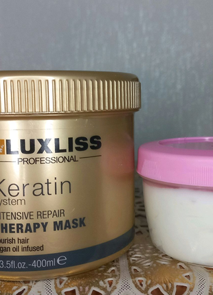 Luxliss keratin холодний ботокс  для волосся,на розлив.2 фото