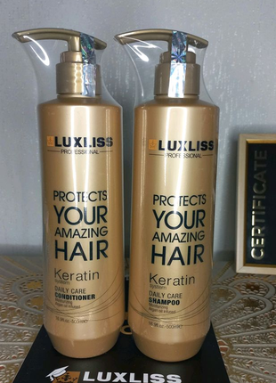 Luxliss keratin холодний ботокс  для волосся,на розлив.3 фото