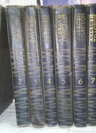 Толстой олексій. зібрання творів у 8 томах. 1972 р.