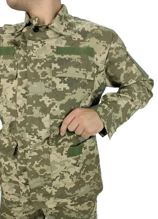 Чоловічий армійський костюм піксель для зсу літній польовий ttx l7 фото